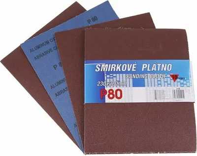 Produktbild von Schmirgelleinen 230x280mm P120 10 Stück - 1er-Pack