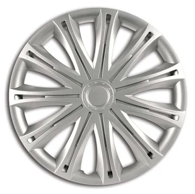 Produktbild von Set von 4 Radkappen 14 Zoll Silber