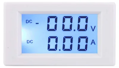 Productafbeelding van Digitale Multimeter Spanningsmeter - Spanningsmeter - Amperemeter - Hoge Meetnauwkeurigheid 1% - DC0-199,9 V - DC0-10,00 A