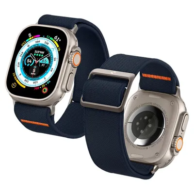 Image de Bracelet pour Apple Watch Fit Lite Ultra Spigen pour Apple Watch 49mm / 46mm / 45mm / 44mm / 42mm, Bleu foncé