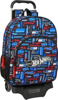 Immagine prodotto di Safta Zaino Hot Wheels con ruote blu Blu Taglia unica