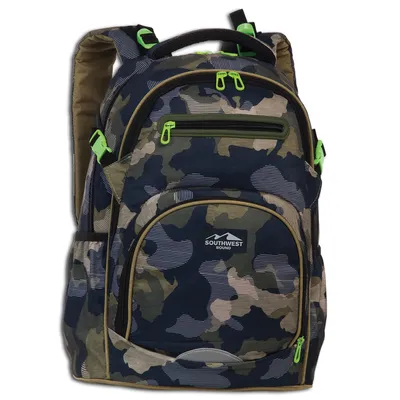 Produktbild von Southwest Bound Schulrucksack Backpack Rucksack Schulranzen 30350, Farbe:Olivgrün