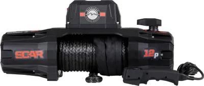 Zdjęcie produktu dla Wciągarka linowa Winch OVS SCAR 12 S Linka syntetyczna 12 000 funtów Jeep Universal