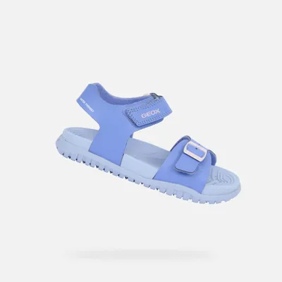 Produktbild von Geox Lila Mädchensandalen Fusbetto 33