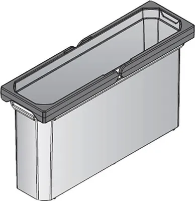 Produktbild von Envi Free Mülleimer 20819 Grau 5.5 Liter 113 x 382 x 216 mm