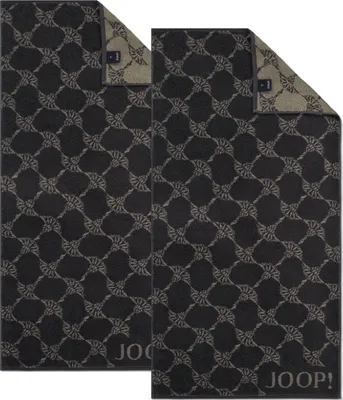 Produktbild von 2 Stück Joop! Handtuch Cornflower 1721-73 Schiefer 50x100