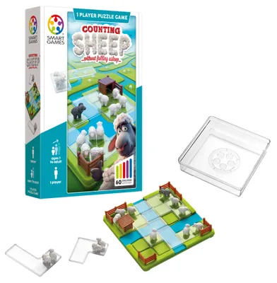 Produktbild von SmartGames Counting Sheep, Box-Puzzle, 7 Jahr(e)