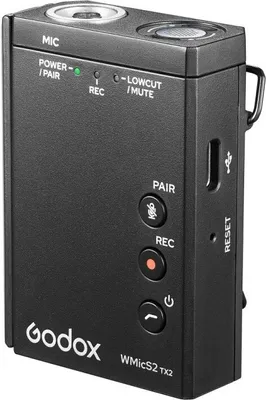 Obrázek produktu pro Bezdrátový mikrofonní systém Godox UHF WMicS2 Kit 1