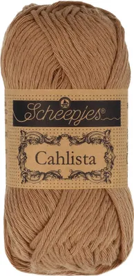 A ball of yarn with a label.