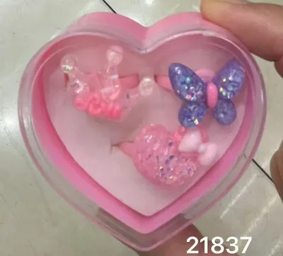 Produktbild von 3er Set Ringe mit Glitzer
