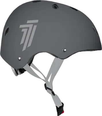 Produktbild von Best 7-Brand: Fahrradhelm "Matt Grey Shadow", Roller Blades, Skater, 52-56cm, ab ca. 6 Jahre