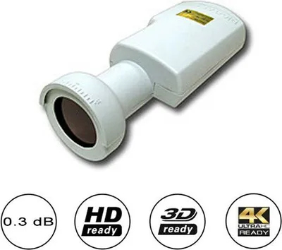 Produktbild von Invacom Single LNB SNH-031, 40mm Feed, 0,3 dB