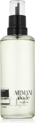 Produktbild von Giorgio Armani Armani Code Parfum Refill, Männer, 150 ml, Nachfüllflasche, Bergamotte, Muskatellersalbei, Iris, Zedernholz, Tonka-Bohne