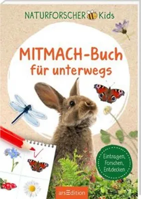 Produktbild von Naturforscher-Kids - Mitmach-Buch für unterwegs