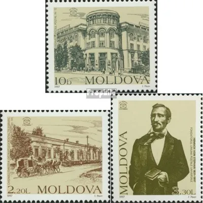 Produktbild von Briefmarken Moldawien 1997 Mi 244-246 (kompl.Ausg.) postfrisch Weltposttag