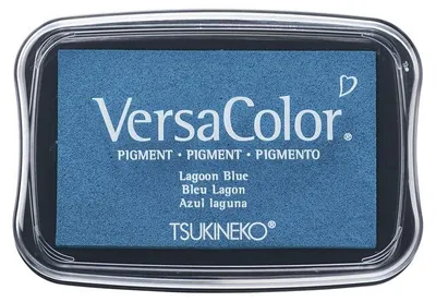 Produktbild von Stempelkissen, Versa Color Pigment, 9,6 x 6,3 x 1,8 cm, Farbe: Lagune