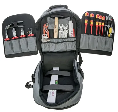 Produktbild von Profi-Werkzeugrucksack VDE 35-TLG