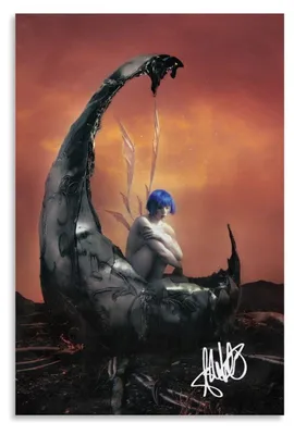 Poster Ashnikko Weedkiller Album 30x45 cm ohne Rahmen