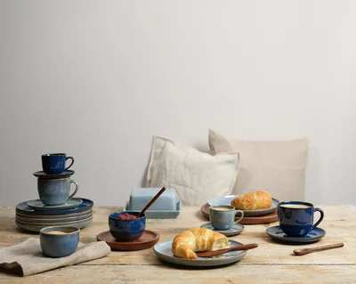 Obrázok produktu pre ASA Espressotasse mit Unterer, midnight blue d. 6,7 cm, h. 5,5 cm, 0,09 l.