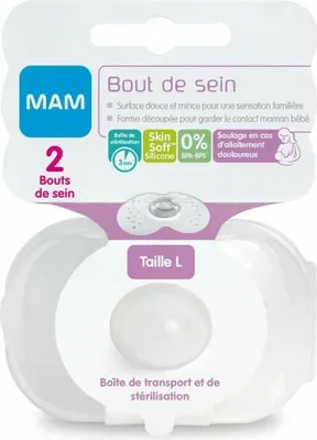 Produktbild von Nippel Abdeckungen MAM Schutzkörper L