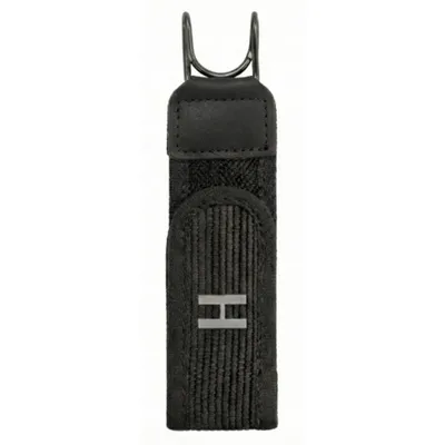 Produktbild von Elastischer Gürtel ohne Schnalle, Verstellbarer Schnallenloser Gürtel aus Nylon - BUCKLI Schwarz