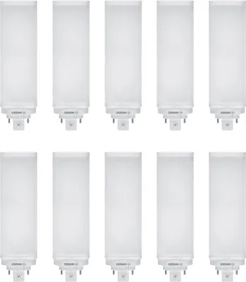 Produktbild von 10 x Osram LED Leuchtmittel Dulux T/E 10W = 26W GX24q-3 1100lm 840 4000K neutralweiß HF&AC Mains