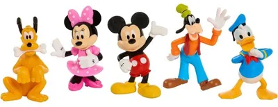 Imagen del producto de Just Play - Set de 5 figuras coleccionables de Mickey Mouse - Disney Premium