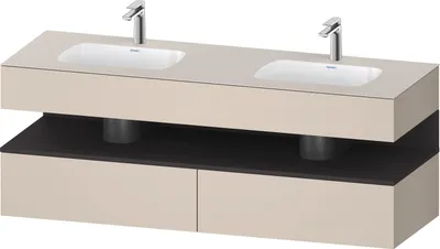 Produktbild von DURAVIT QA4797080830010 QTG EWT KWTU 1600 Wß Hgl. Be