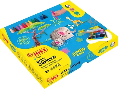 Produktbild von Jovi JOVICOLOR TRIWAX 300er Box, farbig sortiert