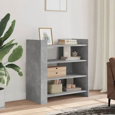 Produktbild von vidaXL Sideboard Betongrau 73,5x35x75 cm Holzwerkstoff