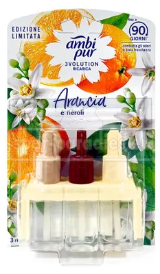 Produktbild von Ambi Pur 3Volution Arancia Orange und Neroli Duft Lufterfrischer 20ml Nachfüller Raumduft