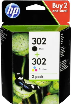Produktbild von Original Multipack hp 302 (X4D37AE) für hp schwarz/farbig