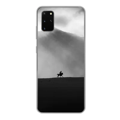 Produktbild von MuchoWow® Handyhülle Schutzhülle Hülle für Samsung Galaxy S20 Plus Pferd - Licht - Berg Silikon Softcase Handy Hülle - Hartschale