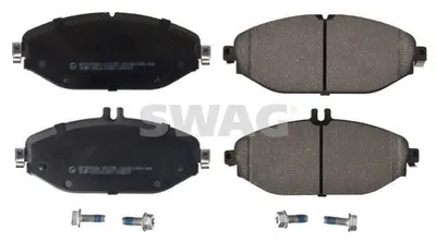 Produktbild von SWAG Bremsbeläge Satz Vorne Bremsklötze passend für MERCEDES-BENZ C-Klasse T-modell (S205) 33 10 7557