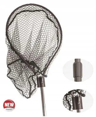 Produktbild von Mistrall AM-6008662 Gummierter Kescher 2 Sektionen 1,45-2M