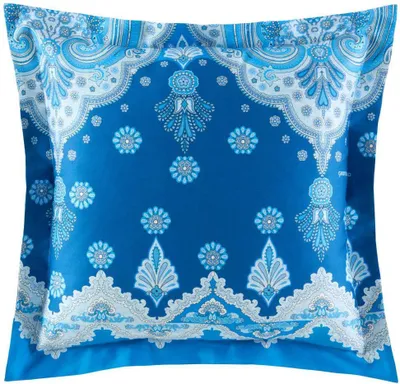 Produktbild von Bassetti Satin-Kissenhülle einzeln ISOLABELLA Farbe B1 INDIGO Größe 40x40