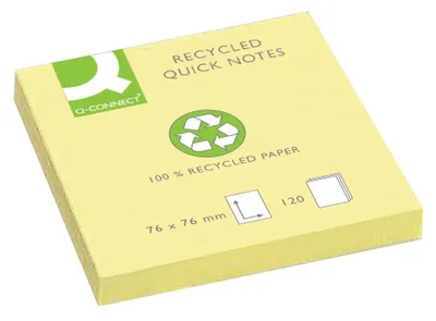 Obrázok produktu pre Connect KF05609, Štvorec, Žltá, 100%, 76 mm, 76 mm, 45 g