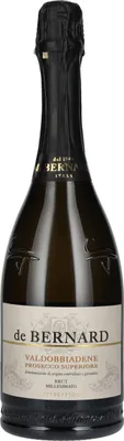 Produktbild von De Bernard Valdobbiadene Prosecco Superiore DOCG Brut Millesimato 2024 11,5% Vol. 0,75l