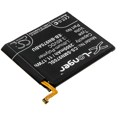 Produktbild von TECHTEK Akku Kompatibel mit [Samsung] Galaxy Note 10, SM-N9700, SM-N970F, SM-N970F/DS, SM-N970U, SM-N970U1, SM-N970W Ersetzt EB-BN970ABU
