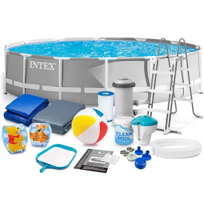 Obrázok produktu pre Basen Ogrodowy Stelaňľowy 427X107 Zestaw 17W1 Intex 26720