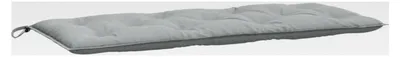 Produktbild von Gartenbankauflage Melange Hellgrau 120x50x7 cm Stoff