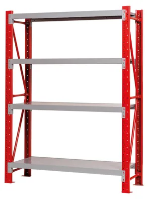 Produktbild von Schwerlastregal Mod. Industrie - Höhe: 2000 mm, Breite: 1505 mm, Tiefe: 500 mm