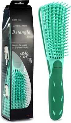Produktbild von Famanu Entwirrbürste für natürliches Haar - Für Afrohaare 3a bis 4c, welliges und lockiges Haar