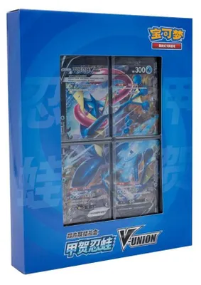 Immagine prodotto di Collezione di raccoglitori Pokemon Quajutsu V-Union (versione cinese)