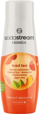 Image de Sirop SodaStream Ice Tea Peach (Pêche) 440ml