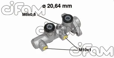 Produktbild von CIFAM 202-513 Bremszylinder Hauptbremszylinder für CHEVROLET MATIZ (M200, M250) für DAEWOO Matiz Schrägheck (M100, M150)