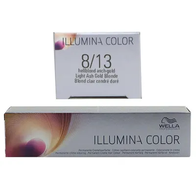 Produktbild von Wella Illumina 60 ml 8/13 hellblond asch gold permanente Cremehaarfarbe