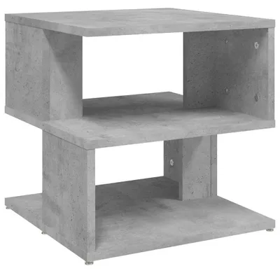 Produktbild von vidaXL Beistelltisch Betongrau 40x40x40 cm Holzwerkstoff