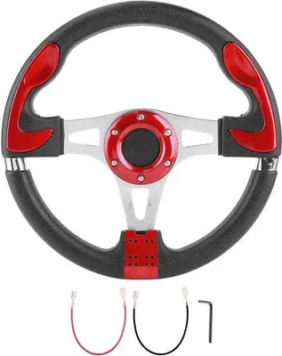 Immagine prodotto di Volante sportivo da 320 mm - Accessorio universale per auto
