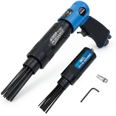 Immagine prodotto di MONZANA® Scrostatore ad Aghi Pneumatico Pistola ad Aria Compressa Togliruggine Scrostatrice Vernice Utensile Sverniciatore Bricolage